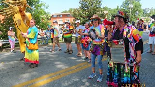 2023 Greenbelt Labor Day Parade New Deal Cafe Greenbelt Coop Greenbelt Honk Situation Band [upl. by Adniram]