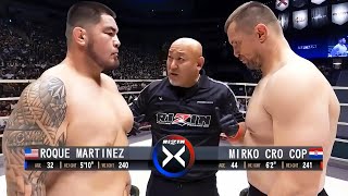 Roque Martinez Guam vs Mirko CRO COP Filipovic Croatia  KNOCKOUT MMA Fight HD [upl. by Leunamnauj]