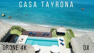 Casa Tayrona Colombia  Luxury Hotel  DJI Mavic Pro  Real Estate [upl. by Marucci]