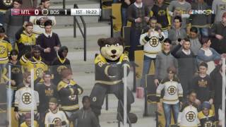 Boston Bruins  NHL 17 Goal Horn and Celebration [upl. by Nediarb]