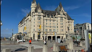 🔴 OTTAWA Live  Downtown Walk  CANADA 🇨🇦 [upl. by Nohsauq]