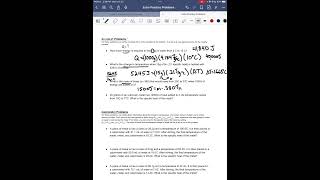 QmcAT Problems Thermochemistry [upl. by Tebasile]