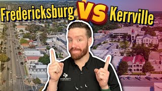 Living In Fredericksburg Vs Kerrville  Everything You Need To Know [upl. by Buck]