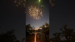 Lighting the surprise 200gram cake firework firework 2024 4thofjulyfireworks 4thofjuly thOfJuly￼ [upl. by Tedi]