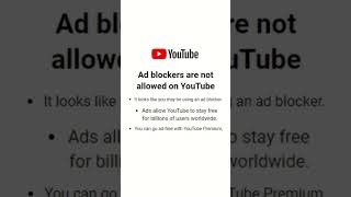 YouTube is BANNING Ad Block [upl. by Lanaj]