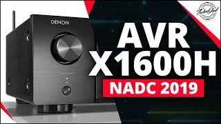 New Denon AVRX1600H amp AVRX2600H  NADC 2019 New Orleans [upl. by Inhoj]