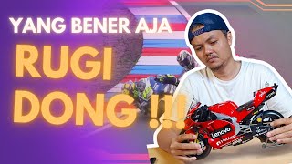 Unboxing Diecast Maisto MotoGP Francesco Bagnaia Skala 16 Koleksinya Para Sultan [upl. by Hendon]