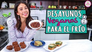 RECETAS DE DESAYUNOS CALIENTITOS  Fácil Y Rápido ❄️Yovana [upl. by Orecic31]