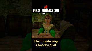 Final Fantasy XVI 💤🦢 The slumbering Chocobo Seal finalfantasy16 finalfantasyxvi ffxvi ps5 [upl. by Najed265]