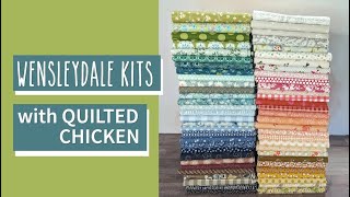 Wensleydale Quilt Time Lapse  Fabric bundle kit [upl. by Gussman]