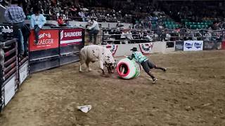 Barrelman Dalton Dennis Morris at National Western Jan 21 2020 [upl. by Kealey]