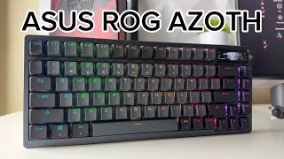 ASUS ROG Azoth Unboxing and First Impressions 2024 [upl. by Leinahtan271]