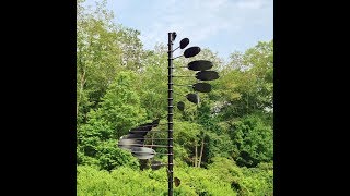 How to Make an Awesome Kinetic Wind Sculpture [upl. by Ahsercul]