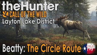 🦌 Beatty The Circle Route  Walkthrough Guide  The Hunter Call of the Wild [upl. by Jamilla850]