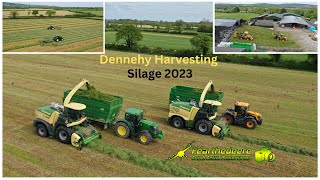 Dennehy Harvesting  Silage 2023 [upl. by Nymsaj]