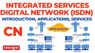 ISDN  Integrated Services Digital Network  Introduction Applications Services  Computer Network [upl. by Katine]