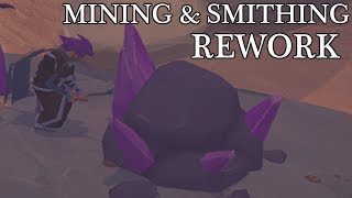 Runescape 3  Mining And Smithing Rework Overview [upl. by Estey35]