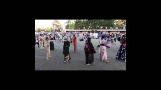 quotOdoru Ponpokorinquot Enmanji Buddhist Temple Bon Odori 2024 Sebastopol California [upl. by Almallah]