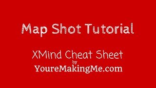 Map Shot Tutorial  XMind Plus  Creative Toolbox [upl. by Anahs766]