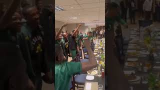 Bafana Bafana Celebrations Ronwen Williams 50th Cap afcon Qualifier [upl. by Katharina45]