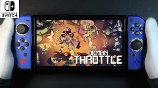 Demon Throttle Nintendo Switch OLED Handheld Gameplay [upl. by Casilde]