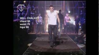 fashiontv  FTVcom  WILL CHALKER  MODELS  UOMO AI 0708 [upl. by Evad]