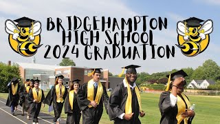 Bridgehampton High School 2024 Graduation [upl. by Aihsenor996]