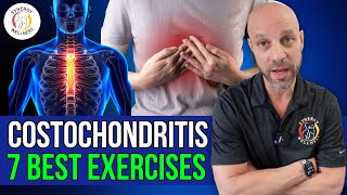 7 BEST COSTOCHONDRITIS Exercises Level 2 [upl. by Desirae448]