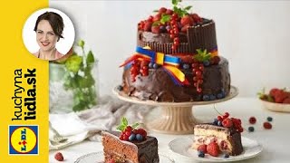 Narodeninová torta  Adriana Poláková  Kuchyna Lidla [upl. by Pyszka811]