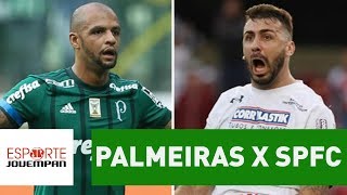 Palmeiras vai bater São Paulo no Morumbi Jornalistas palpitam [upl. by Enoyrt844]