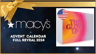 MACYS BEAUTY ADVENT CALENDAR REVEAL 2024 [upl. by Musette]