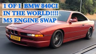 BMW 840CI M5 S62 MOTOR [upl. by Akinihs]