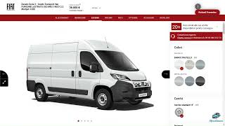 Fiat Ducato MH2  Promo SfrecciAzzurra Veicoli Commerciali [upl. by Meerek]