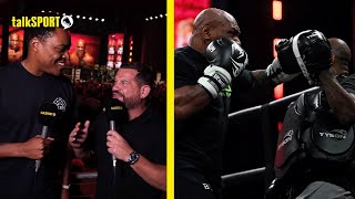 MIKE TYSON OPEN WORKOUT REACTION 🔥 Spencer Oliver amp Radio Rahim WATCH LIVE amp REVEAL His GAME PLAN 😱 [upl. by Kcirrad]