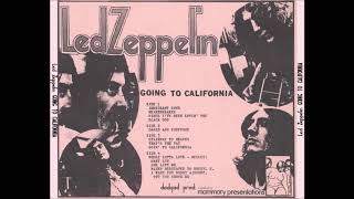 Led Zeppelin  Going to California Dadgad Vinyl Transfer [upl. by Aleakcim]