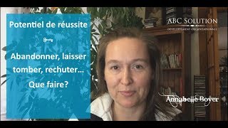 15 Potentiel de réussite ★ Abandonner laisser tomber rechuter projets manipulateurs [upl. by Enelram527]