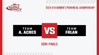 Women’s Games Semi Finals A Acres vs Frlan [upl. by Ahsekahs]