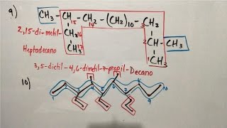 Alcanos Nomenclatura Parte 3 [upl. by Guimar]