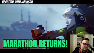 Its BACK Marathon Trailer Reveal and Reaction  Playstation Showcase 2023 [upl. by Nnylahs717]