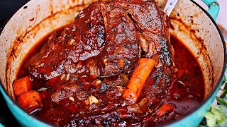 Best Ever Beef Pot Roast Recipe  How to Make Flavorful Beef Pot Roast in the Oven [upl. by Akehsal707]