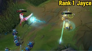 Rank 1 Jayce This Jayce Mechanics are So CLEAN [upl. by Klimesh]