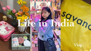 Slice of Life🧸🍂Life in India 🇮🇳 Savana haul📦 What i eat etc Aesthetic Vlog [upl. by Sully]