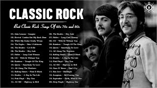 Classic Rock Playlist 60s 70s and 80s  Rock Mixture Of The Old Years 🎸🎸 [upl. by Laurice]