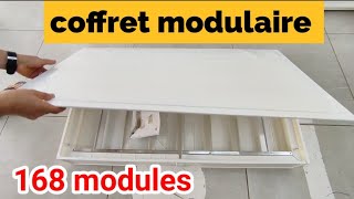 coffrets modulaire 168 modules avec porte métallique quitérios⚡🪛 [upl. by Jorie]