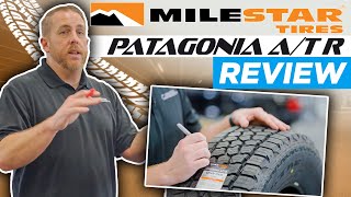 Milestar Tires  Patagonia AT R Review [upl. by Ahsitram735]