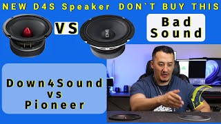 Best 65 Speaker for bass Pioneer TSM650PRO 634quot PRO VS Down4sound USCMR654 [upl. by Ahsratan963]