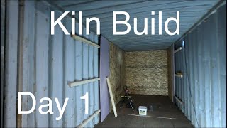 Kiln Build Day 1 [upl. by Ronym]