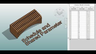 Everyday Revit Day 309  Use shared parameter and schedule to calculate the materials [upl. by Lemaj]