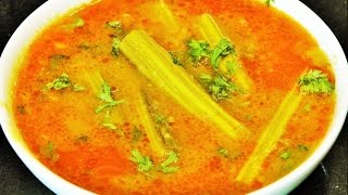 शेवग्याच्या शेंगांची आमटी  Shevagyachi Shenganchi Amti  Drumsticks Dal  madhurasrecipe [upl. by Hamrah908]