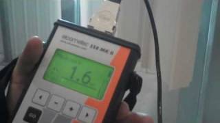 Elcometer 550 Uncured Powder Thickness Gauge [upl. by Akinert]